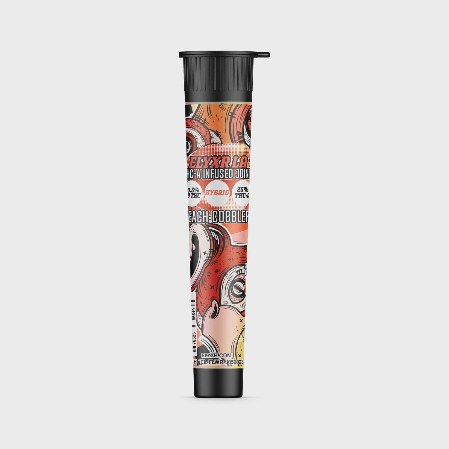Elyxr THCA Peach Cobbler Hybrid Preroll 1g