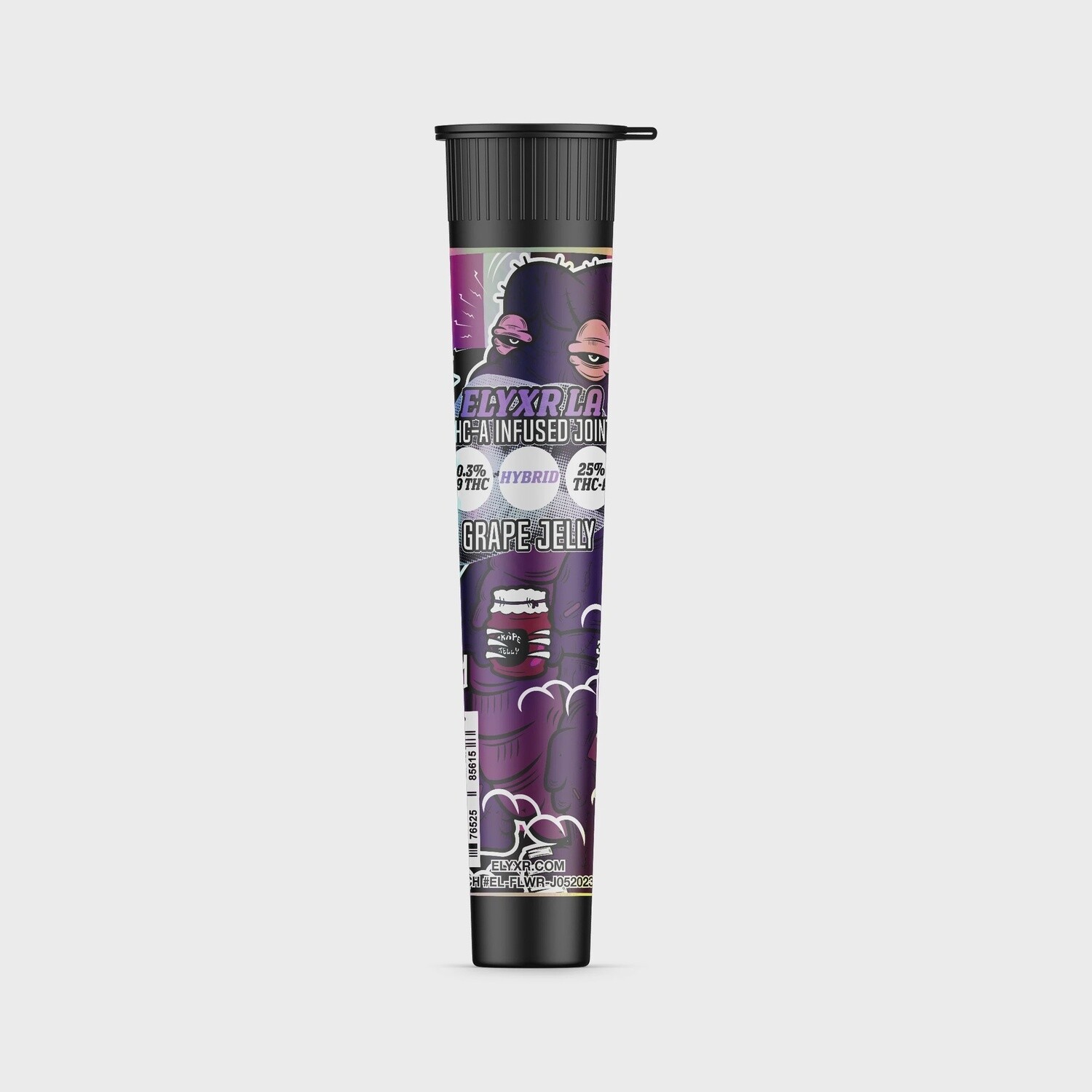 Elyxr THCA Grape Jelly Hybrid Preroll 1g