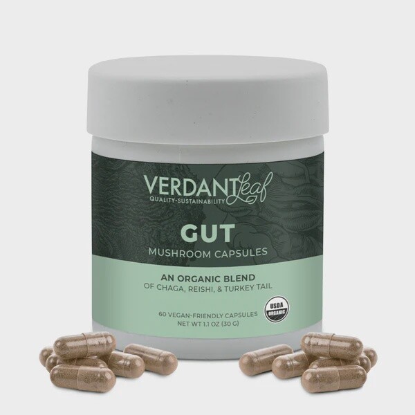 Verdant Leaf Gut Mushroom Capsules