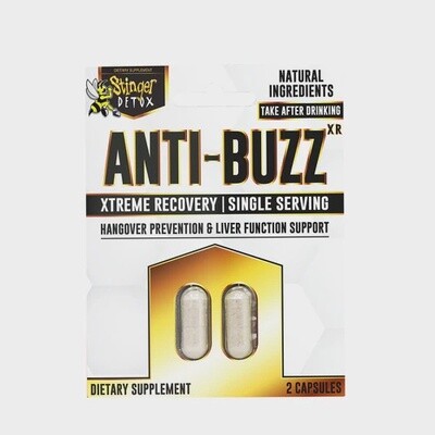 Stinger Anti-Buzz Hangover Prevention Capsules