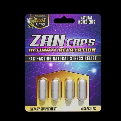 Stinger Detox ZAN Capsules Ultimate Relaxation