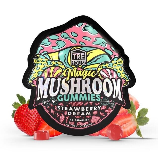 Trehouse Magic Mushroom Gummies - Strawberry Dream