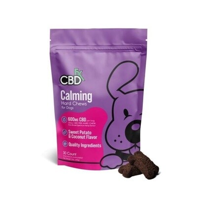 CBDfx Calming Pet Treats - Hard Chews