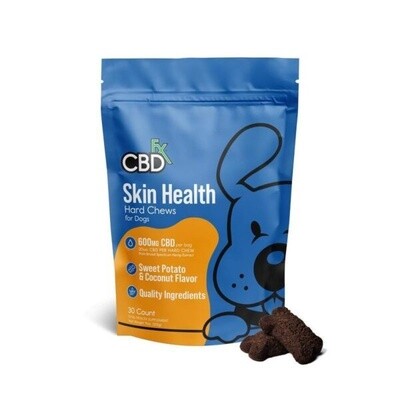 CBDfx Skin &amp; Coat Pet Treats - Hard Chews