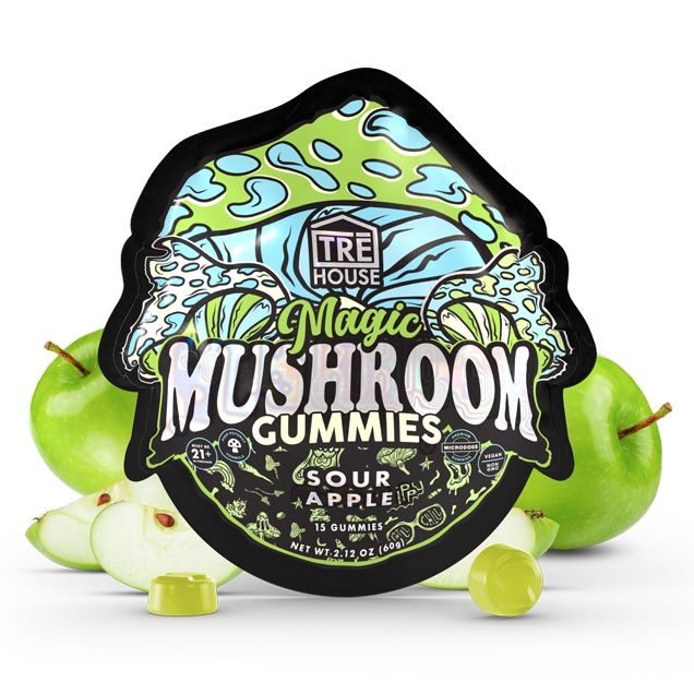 Trehouse Magic Mushroom Gummies - Sour Apple