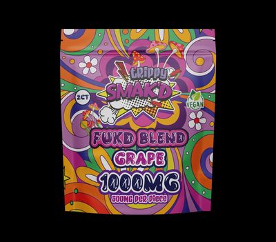 SMAK&#39;D Mushroom Fukd Blend Gummies 1000mg