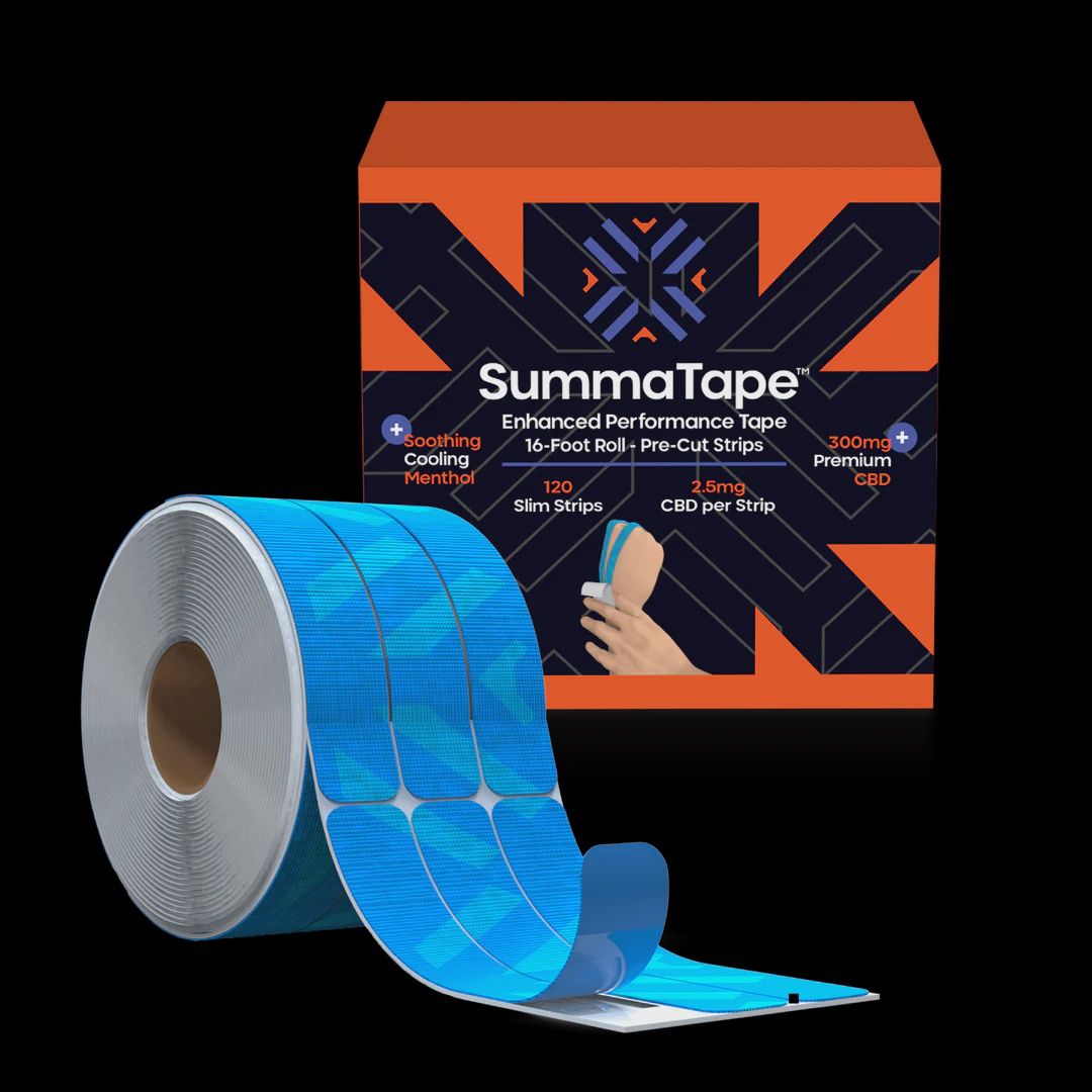SummaForte Kinesiology Tape - 16ft Slim Strips