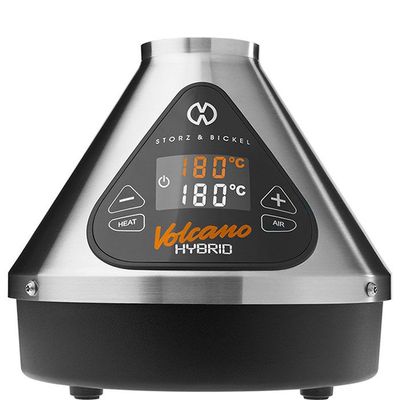 Storz &amp; Bickel Volcano Hybrid Dry Herb Vaporizer - Silver