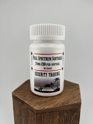 Serenity Trading Full Spectrum CBD Softgels