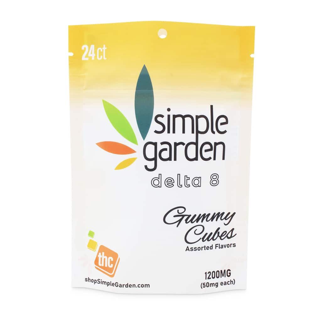 Simple Garden 50mg Delta 8 Gummies 24ct