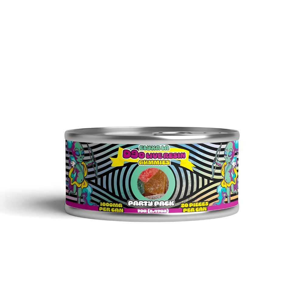 Elyxr D9o Live Resin Gummies Party Pack 1,000mg