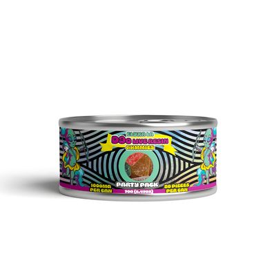 Elyxr D9o Live Resin Gummies Party Pack 1,000mg