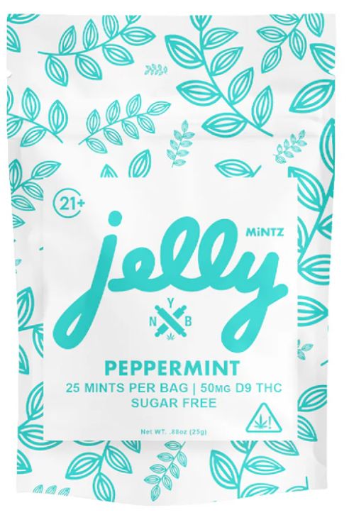 Jelly | 2mg ea. D9 | Peppermint | 25ct.