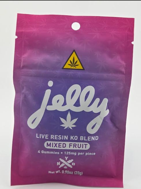 Jelly | KO Blend | 115mg D8 | 10mg D9 | Mixed Fruit | 4ct.