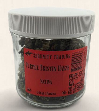 Serenity Trading | 1 oz. | Sativa | Purple Tristin Hayze
