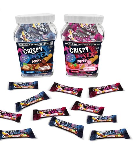 Crispy Blunts | Crispy Sex Minis | Hazelnut Milk Chocolate