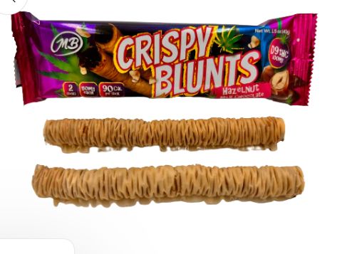 Crispy Blunts | Hazelnut Milk Chocolate | 2 pk. | 100mg