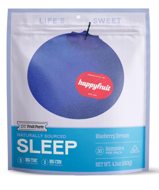 Happy Fruit | Blueberry Dream | Sleep | 30 ct.