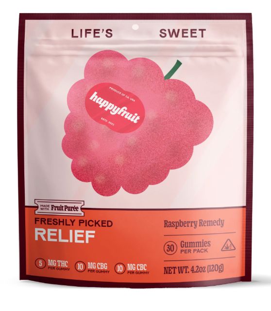 Happy Fruit | Raspberry Remedy | Relief | 30 ct.