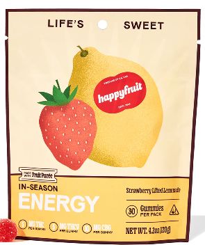 Happy Fruit | Strawberry Lifted Lemonade | Energy | 30 ct.