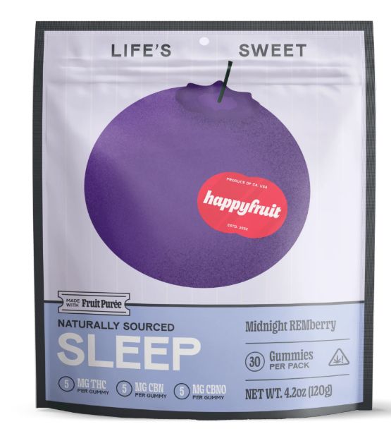 Happy Fruit |Midnight Remberry | Sleep | 30 ct