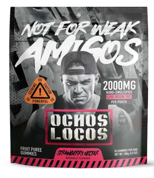 Ochos Locos | Strawberry Nectar | 2000mg