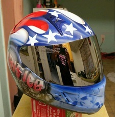 Customer Airbrushed Helmet