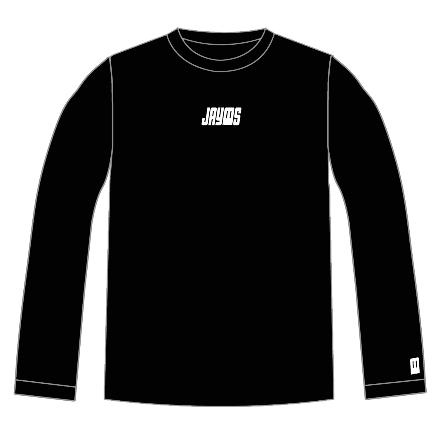 &quot;GHOST&quot; LONG SLEEVE T-SHIRT