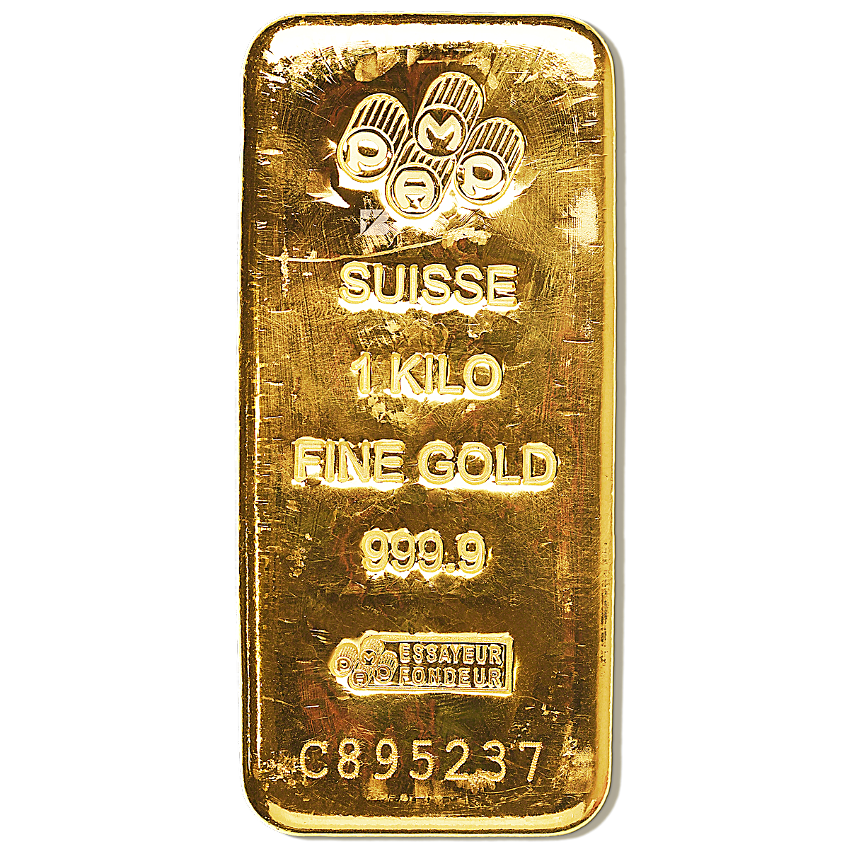 Gold bar 1kg, 22K