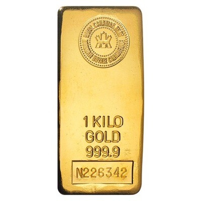 Gold bar 1kg, 22karat