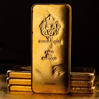 Gold bar 1kg, 23 karat