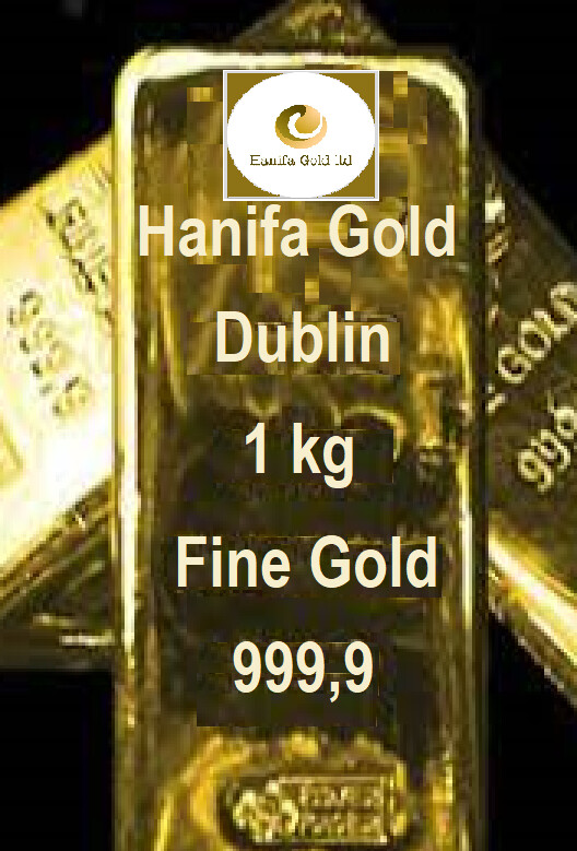Gold bar, 1kg, 23 karat