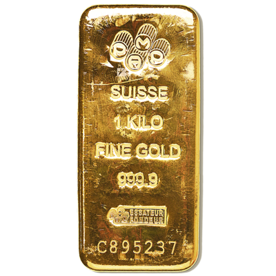 Gold bar 1kg, 23 karat
