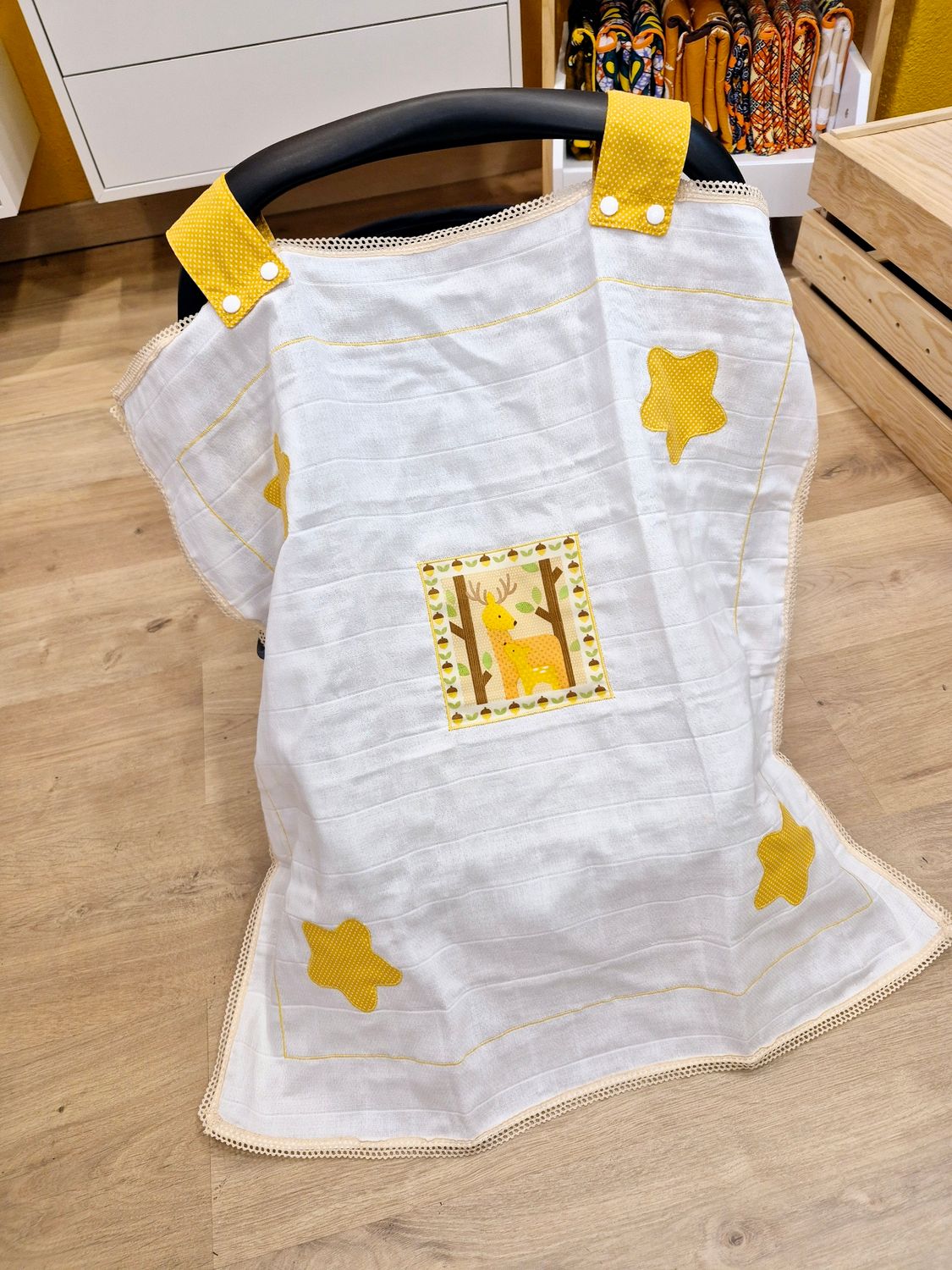 Fralda Tapa Ovo Estrela