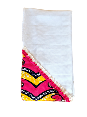 Fralda Ombro Rosa Magenta