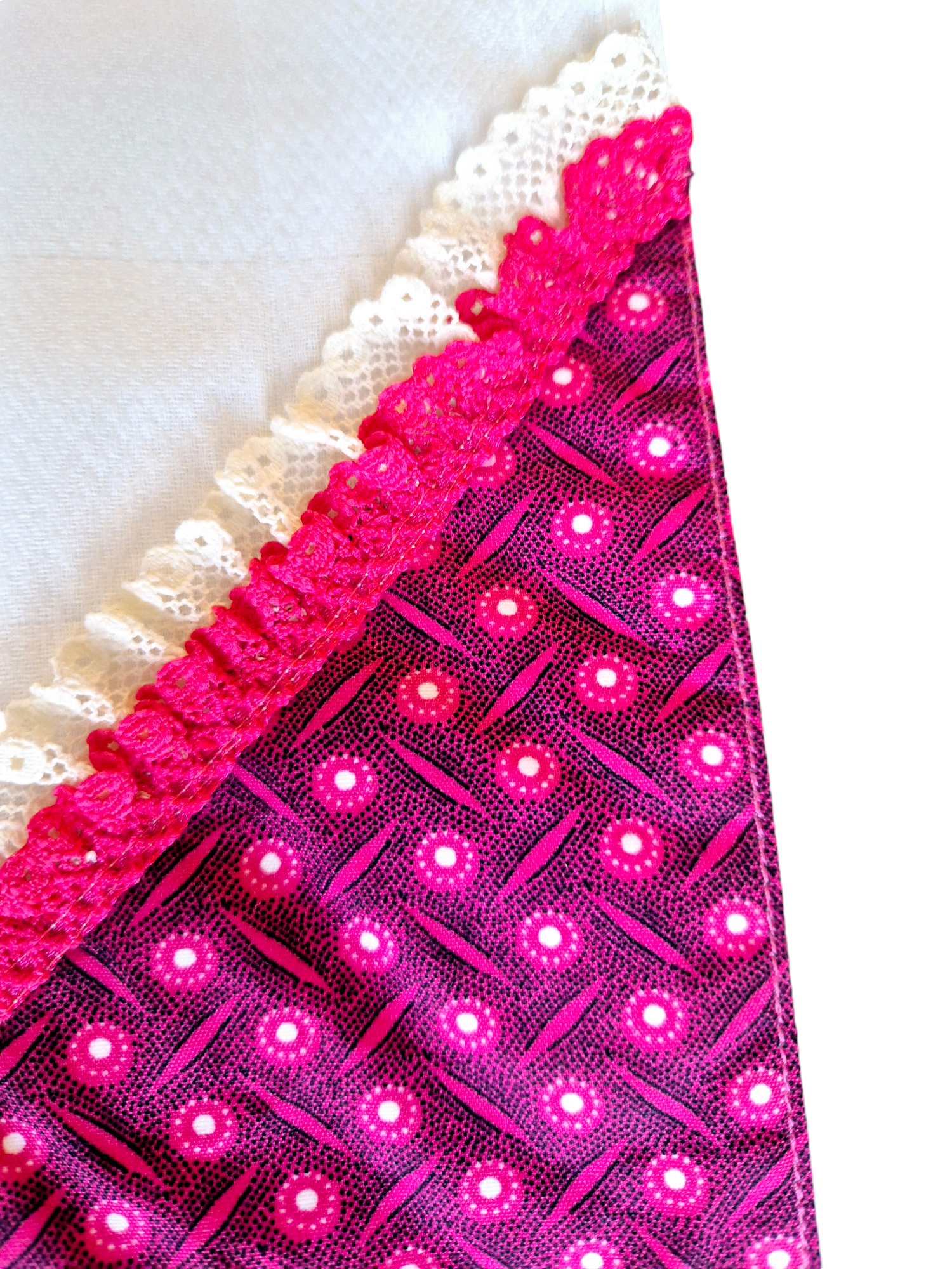 Fralda Ombro Flores Rosa