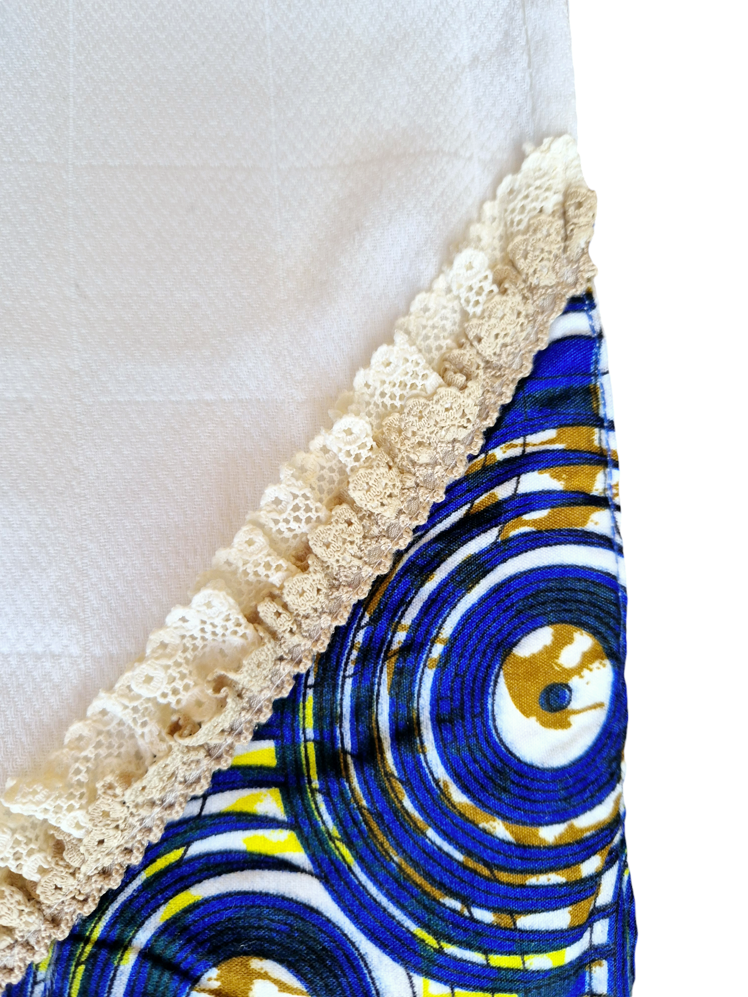 Fralda Ombro Azul Bolas