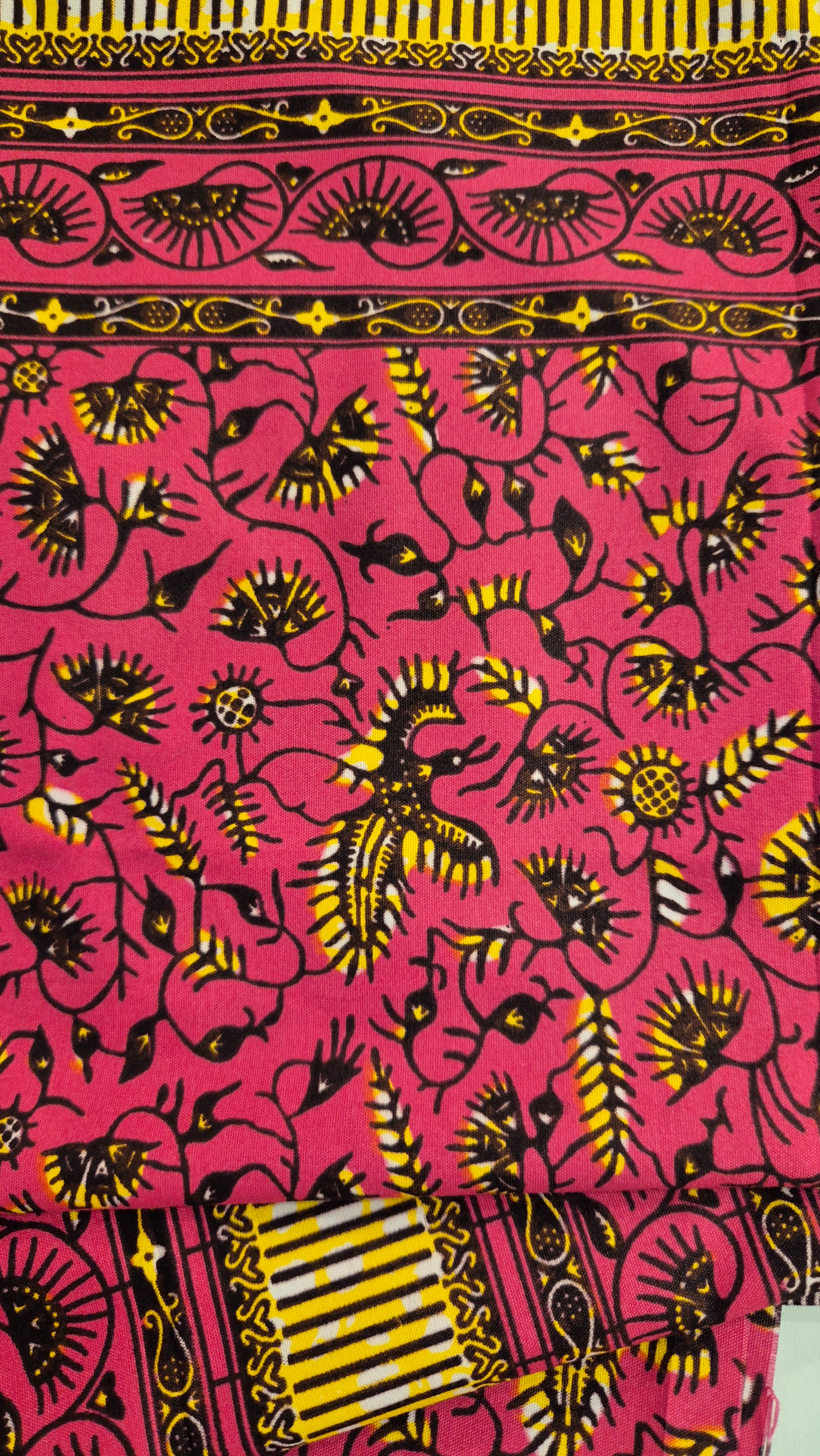 Bandolete Rosa/Amarelo