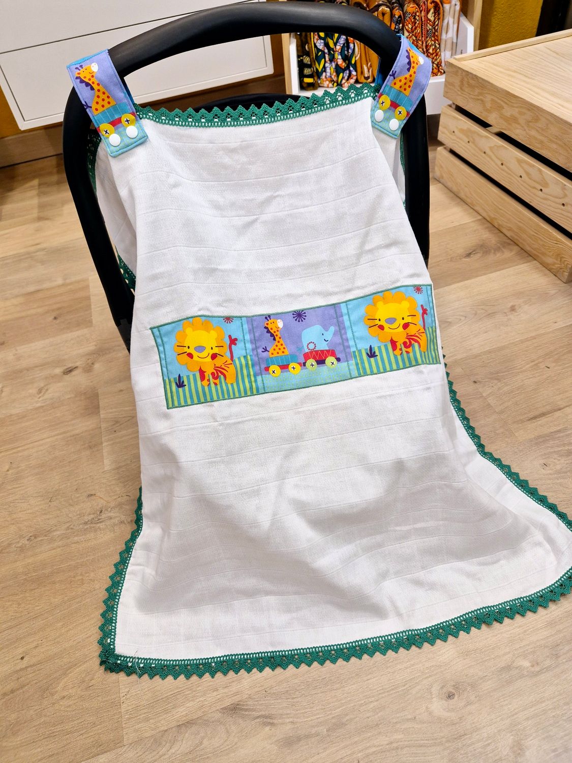 Fralda Tapa Ovo Leão