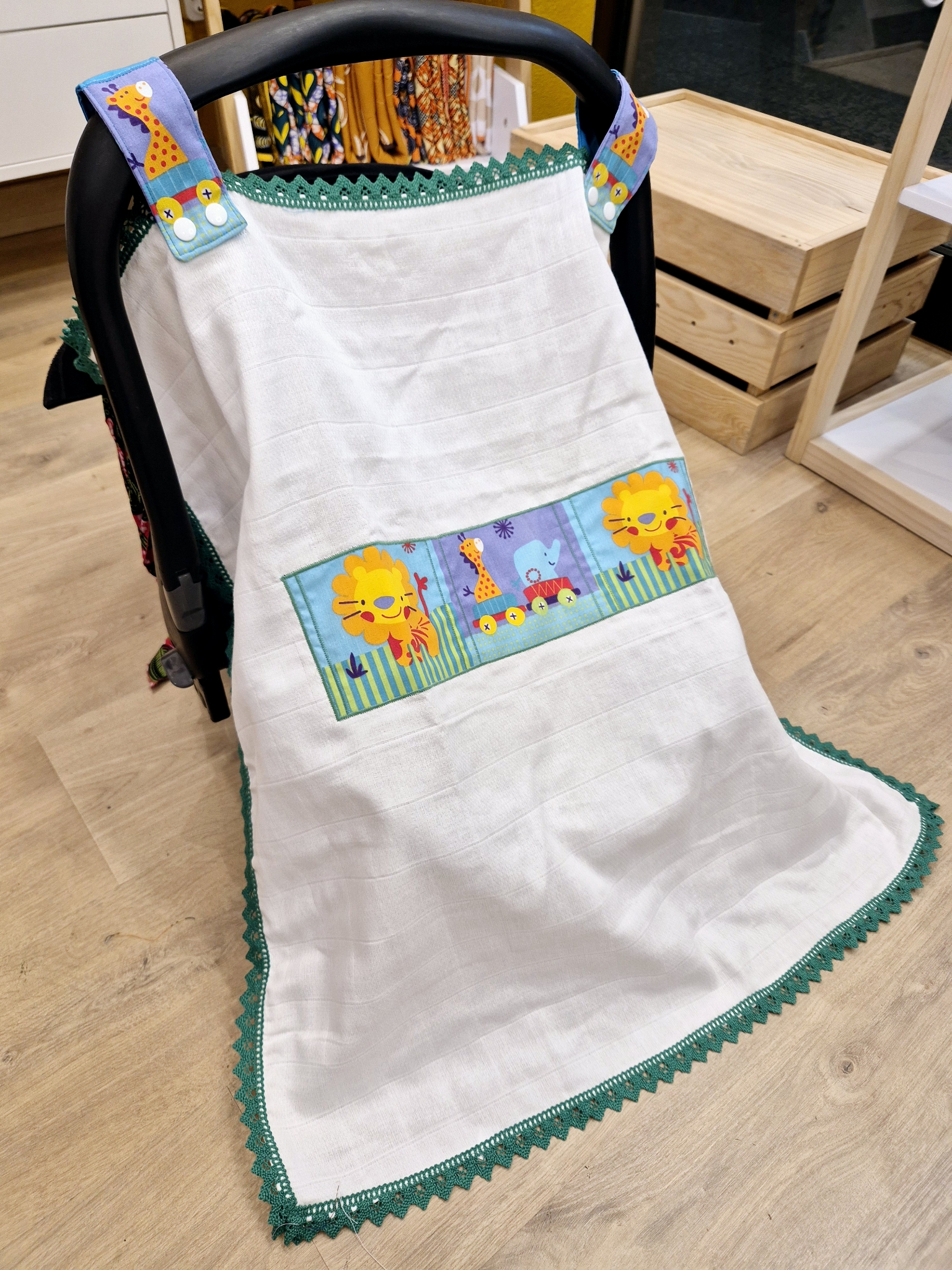 Fralda Tapa Ovo Leão