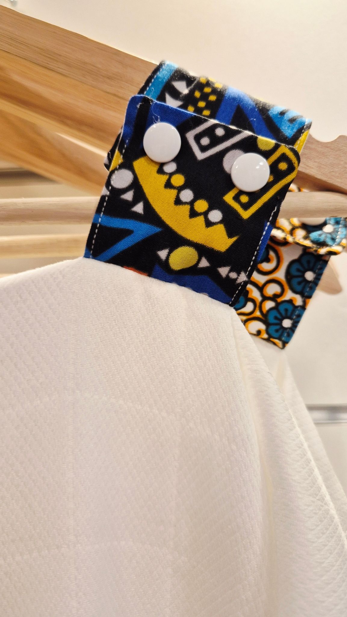 Fralda Tapa Ovo Est.Azul/Amarelo