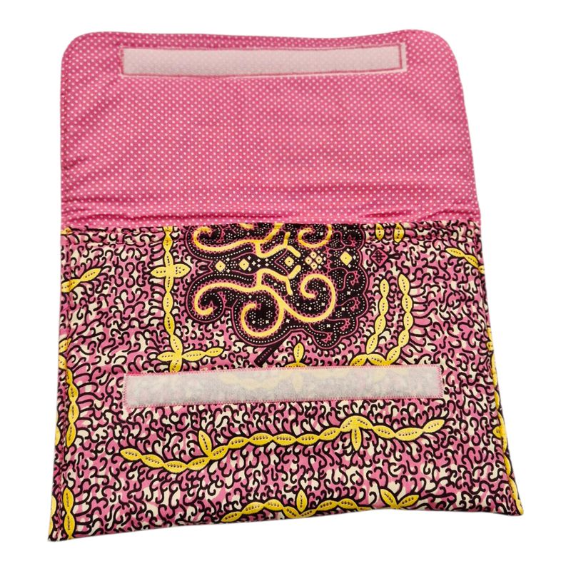 Bolsa Multi-usos Est. Lilás/Amarela