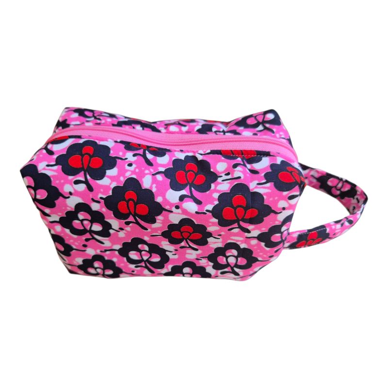 Necessaire Rosa Flores Necessaire Rosa Flores