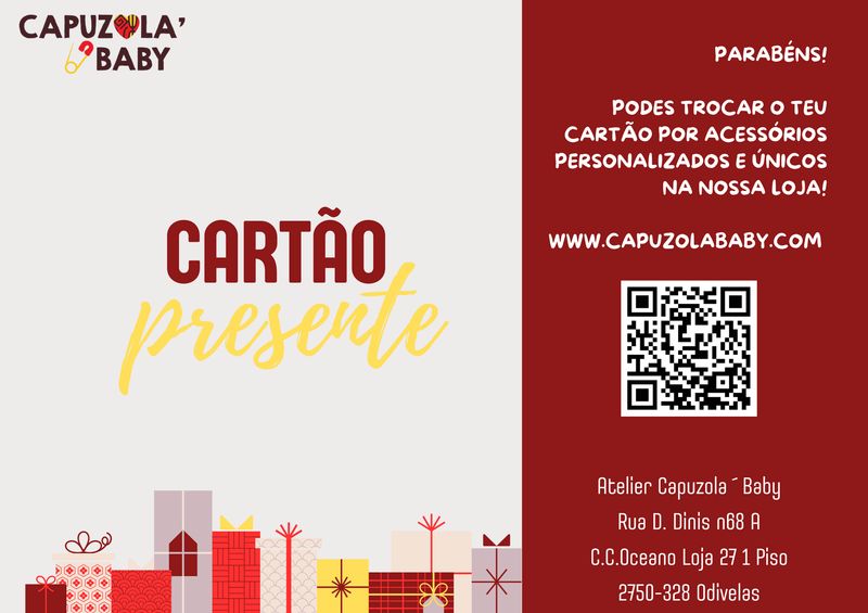 Cartão-Presente Cartão-Presente