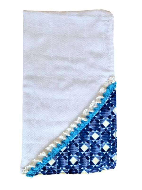 Fralda Ombro Azul Oceano