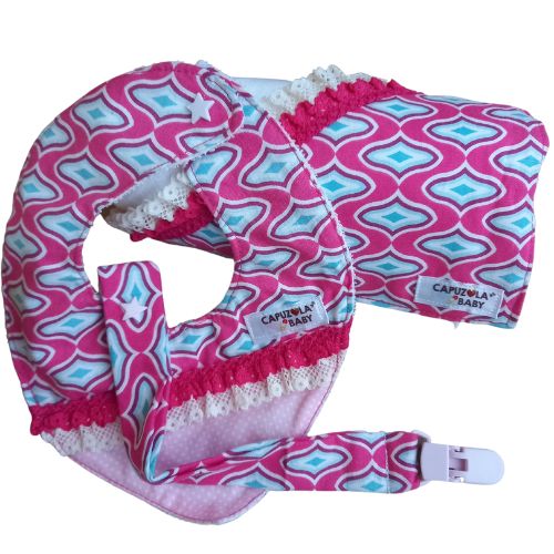 Kit de Menina Oferta Bordado com Nome