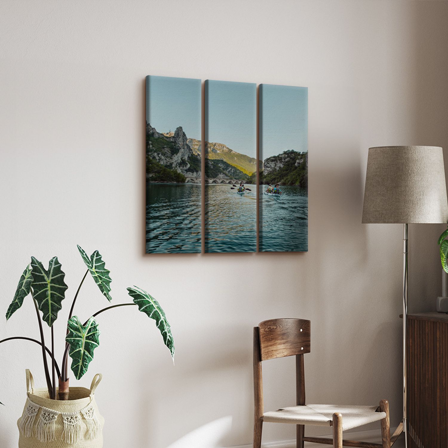 Canvas split 3 x 30x90cm