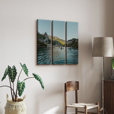 Canvas split 3 x 30x90cm ab