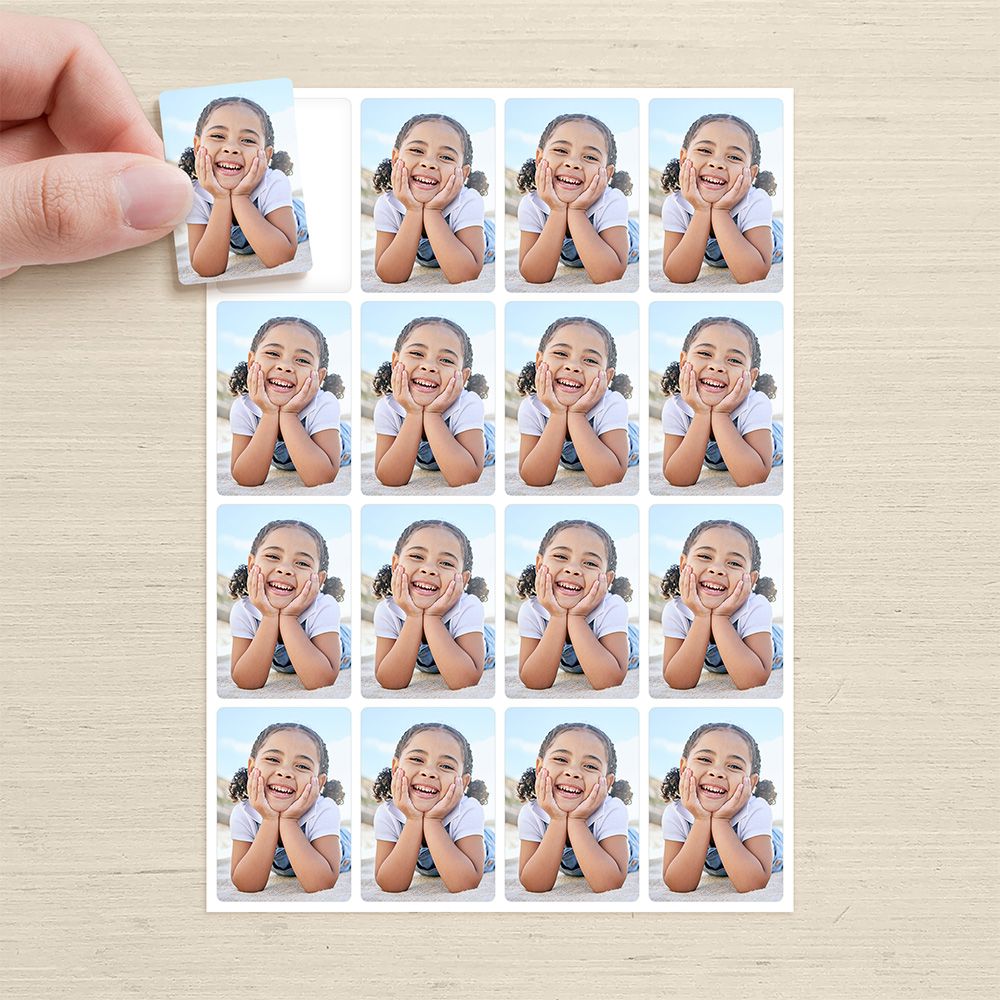 16 Foto-Klebe-Sticker