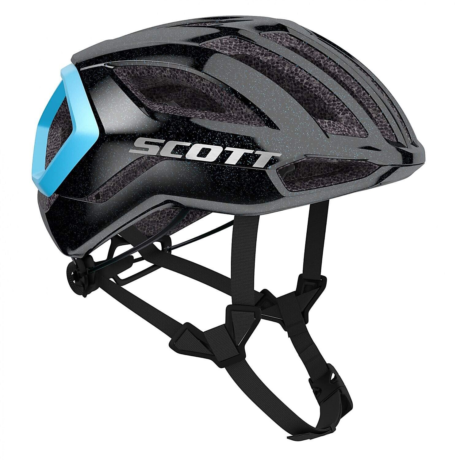 Capacete Scott Centric Plus - Preto/Azul escuro